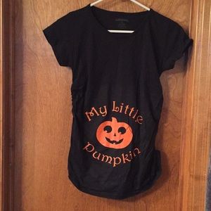 My Little Pumpkin Maternity Shirt